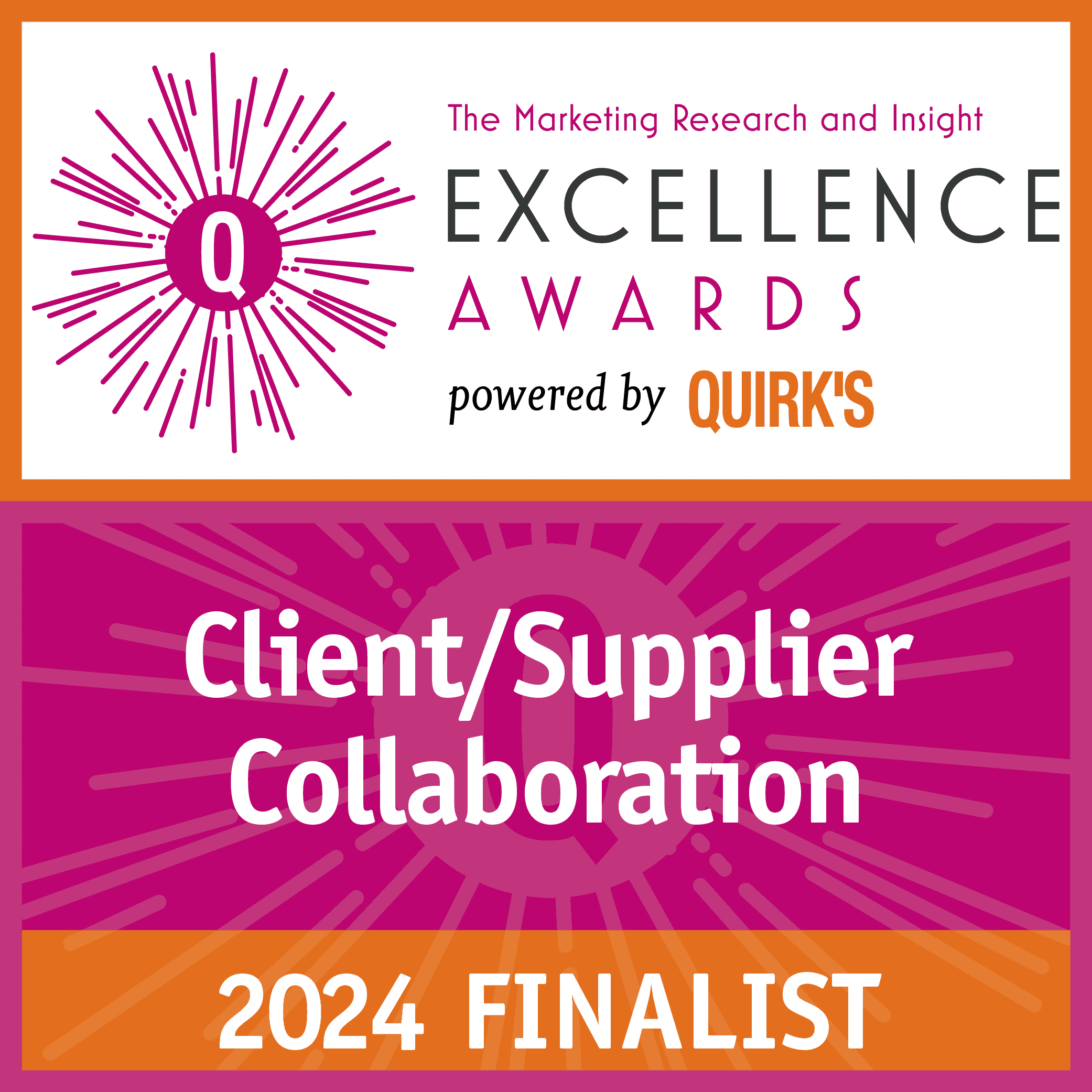 2024 Quirk’s Award Finalist