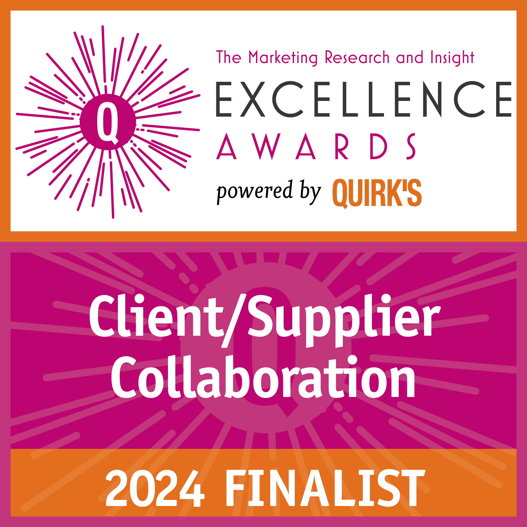 2024 Quirk’s Award Finalist