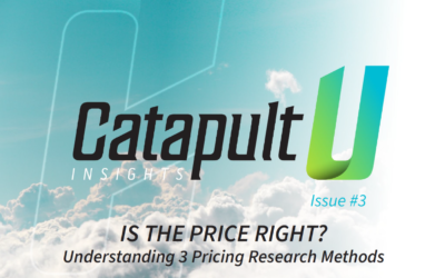 CatapultU Vol 3 – Understanding 3 Pricing Research Methods